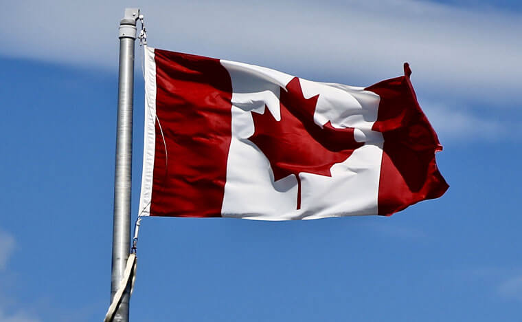 Large Canadian Flag